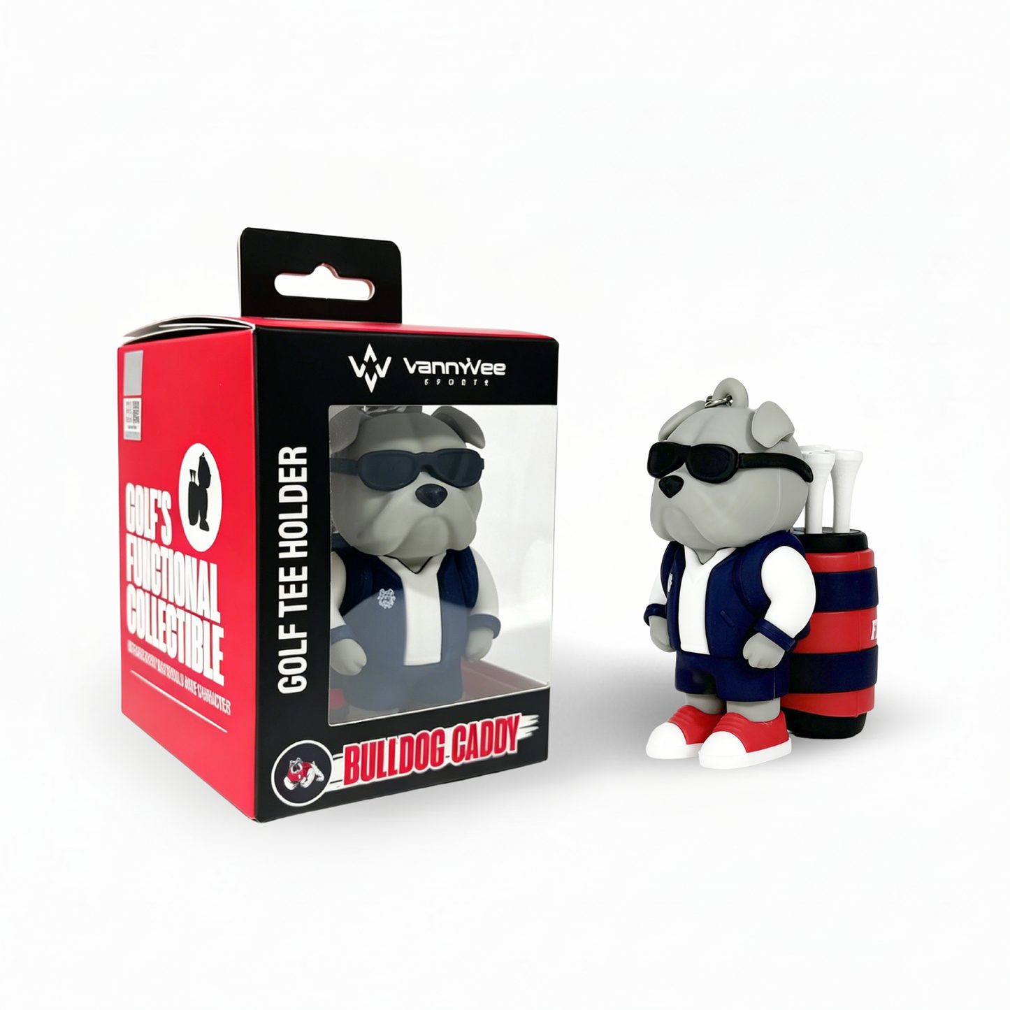 Fresno State Bulldog Caddy