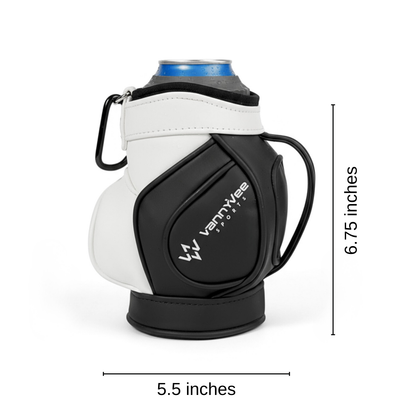 Mini Golf Bag Koozie + Tumbler