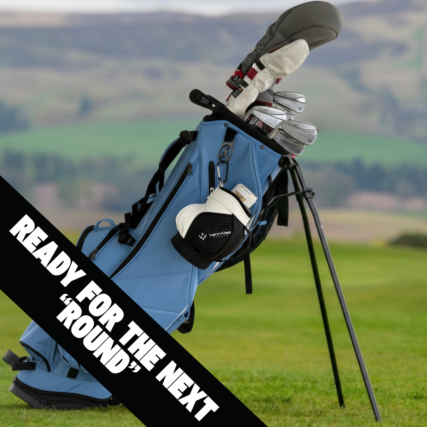 Mini Golf Bag Koozie + Tumbler