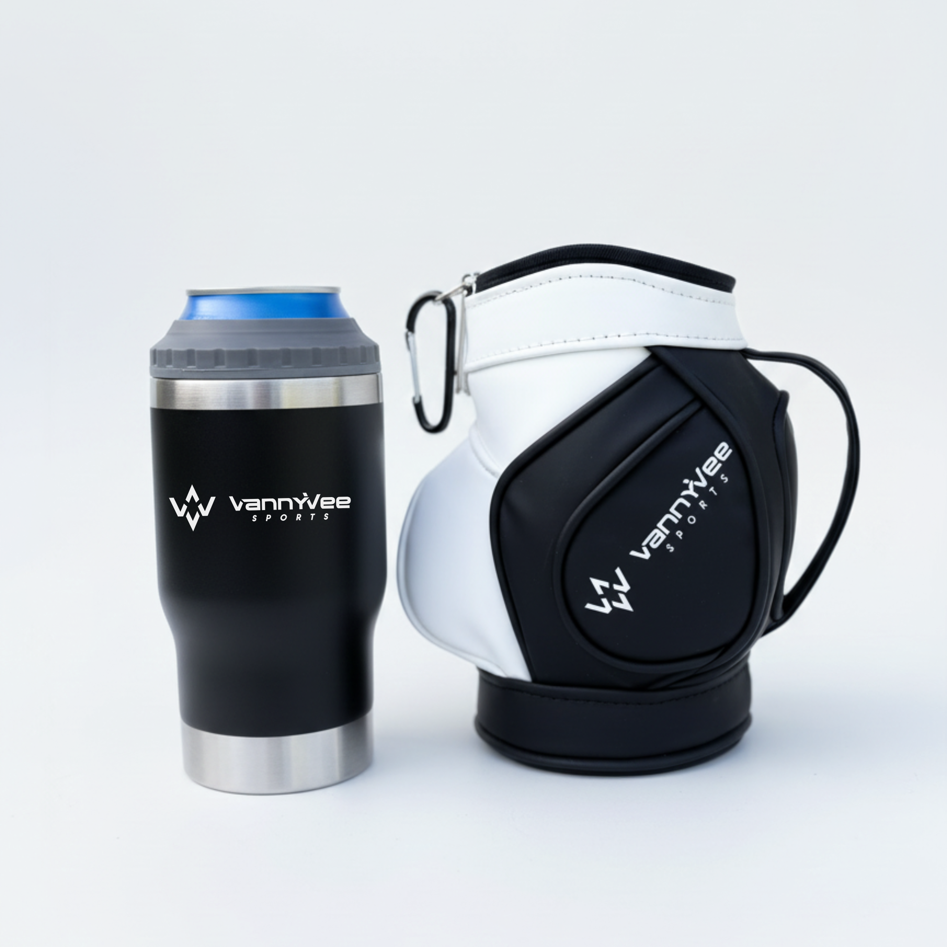 Mini Golf Bag Koozie + Tumbler – VannyVee Sports